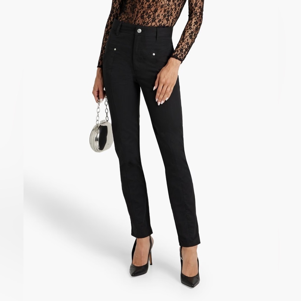 NWT Isabel Marant Lorrick Slim-leg Pants sz 38
